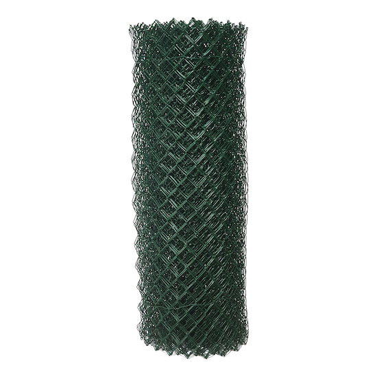 Négyzethálós drótfonat ZN+PVC, szem 55 × 55 mm